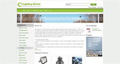 Desktop Screenshot of ledlightsorient.com
